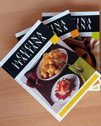 La Cucina Italiana Collezione 3 Volumi NUOVI