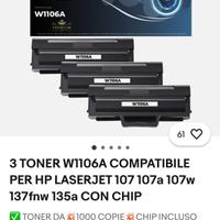 Toner stampante laser hp