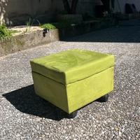 Pouf  con ruote anni 70