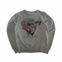 Felpa grigia “BLOWING MINDS” taglia M