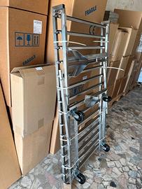 Carrelli per forno rotativo panificio