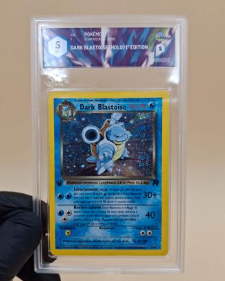 Pokémon Dark Blastoise Holo 3/82 Team Rocket 1ª ED