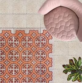 Stock di graniglie d'epoca, lotto di 10,24 mq