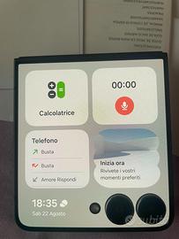 SAMSUNG ZFLIP 7 512gb IMMACOLATO