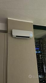 Termoventilatore ceramico a parete con telecomando