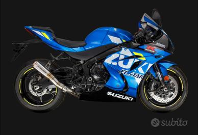 Scarico pro-race suzuki gsxr 1000 2017/2025