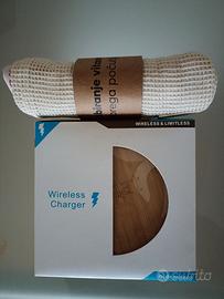 Caricabatterie wireless veloce smartphone - Nuovo