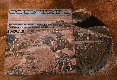 vinile 33 giri Country & Western 