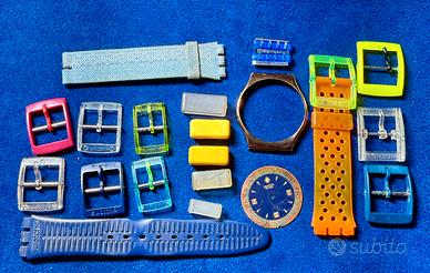 Fibbie cinturini orologio Swatch e altro