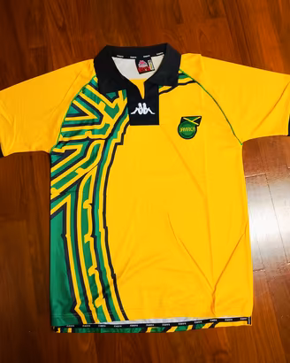 maglia nazionale calcio Jamaica taglia XL nuova 