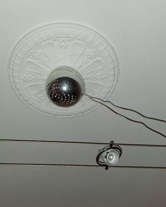 Lampadario a filo