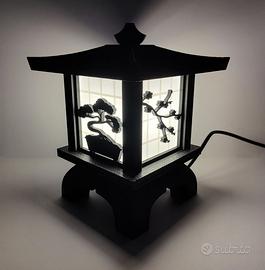 Lampada da tavolo Giapponese, abat jour, lanterna