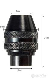 Mandrino autoserrante 4486 COMPATIBILE con Dremel