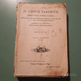 libro antico raro cucina tirabasso cuoco Macerata