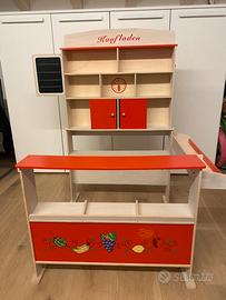 Negozietto / bottega / supermercato di legno