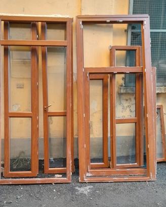 Serramenti esterni-2 Porte+1Finestra in PVC