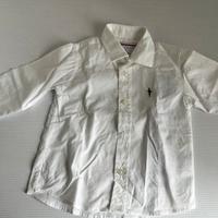 Camicia Paciotti bianca 9 mesi