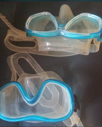 occhiali maschera mare numero 2-