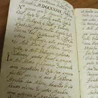 documento antico del 1732 Belluno 