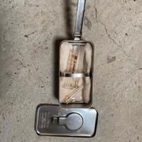 Contenitore Inox con siringa in vetro