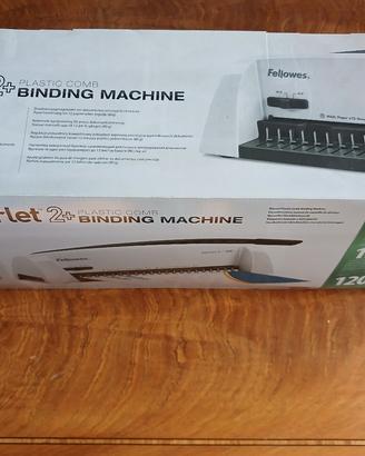 Rilegatrice manuale a pettine plastico Fellowes