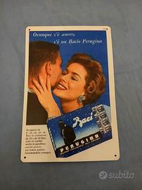 Targa pubblicitaria  Baci Perugina.