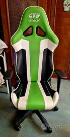 Poltrona Gaming Gammec GT5 Verde Nuova