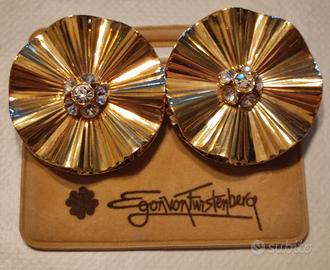 Orecchini Egon Von Furstenberg vintage