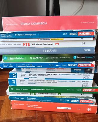 libri liceo fanti V anno