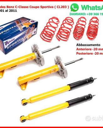 ASSETTO SPORTIVO Mercedes Classe C CL203 CLK C208