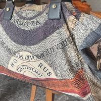 Borsa Gattinoni in classica stampa Planetarium