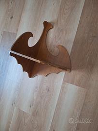 mensola legno angolare