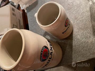 Bicchieri birra ceramica