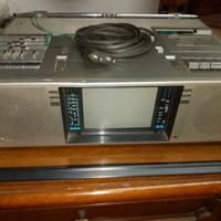 raro TV color radio cassette JVC 