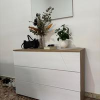 Camera da letto + lavatrice + frigo