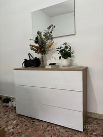 Camera da letto + lavatrice + frigo