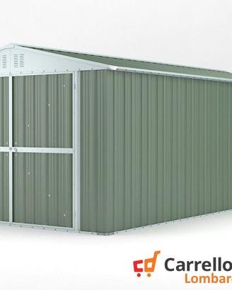 Box garage auto in Acciaio 327x611 19mq verde