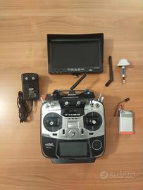 Radiocomando Futaba T14SG Con Monitor RX-LCD5802