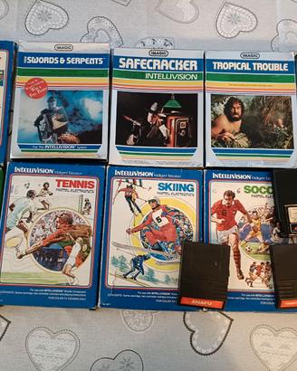 Intellivision 13 giochi Leggere bene
