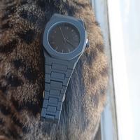 Orologio minimalista nero opaco da uomo | Numeri 