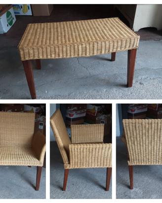 Poltrona + Tavolino vintage