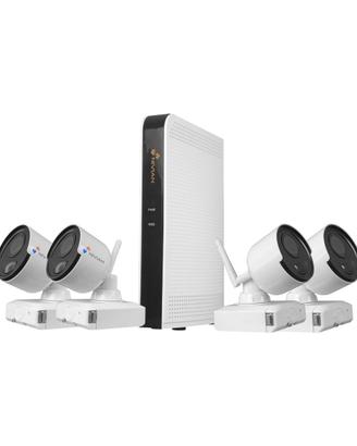 Kit di Videovigilanza Nivian NVR A BATTERIE