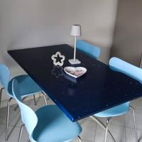 Piano Tavolo in Pregiato Quarzo Composito