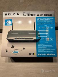 Belkin G+ mimo modem router