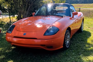 FIAT barchetta arancione  (LEGGI LA DESCRIZIONE)