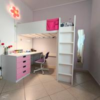 Cameretta IKEA misure 200x90 modulabile 