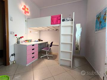 Cameretta IKEA misure 200x90 modulabile 