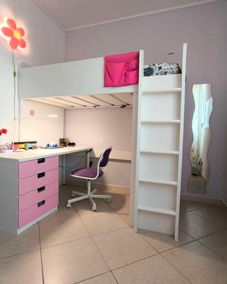Cameretta IKEA misure 200x90 modulabile 
