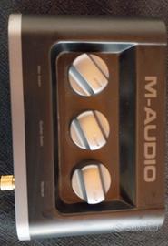 Scheda audio M-Audio fast track