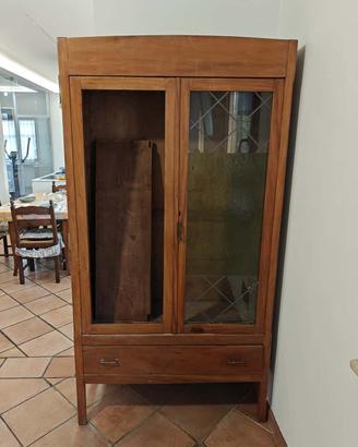 ARMADIO ARTE POVERA CON VETRI A SCELTA